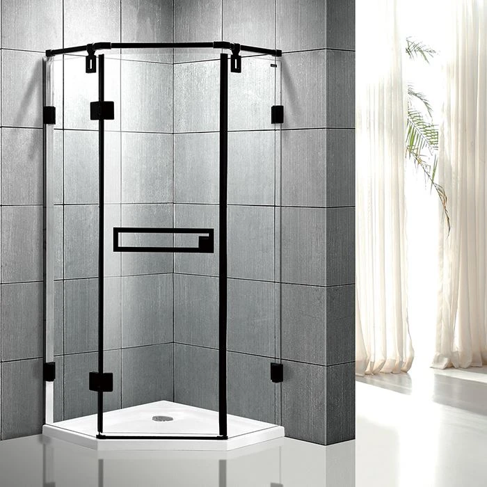 Black Quadrant Shower Enclosure