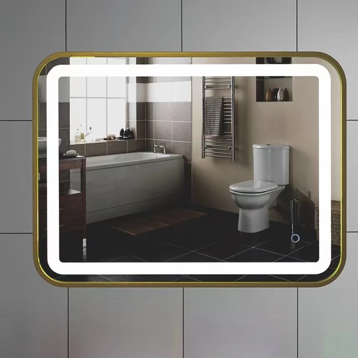 Metal Framed Bathroom Mirror